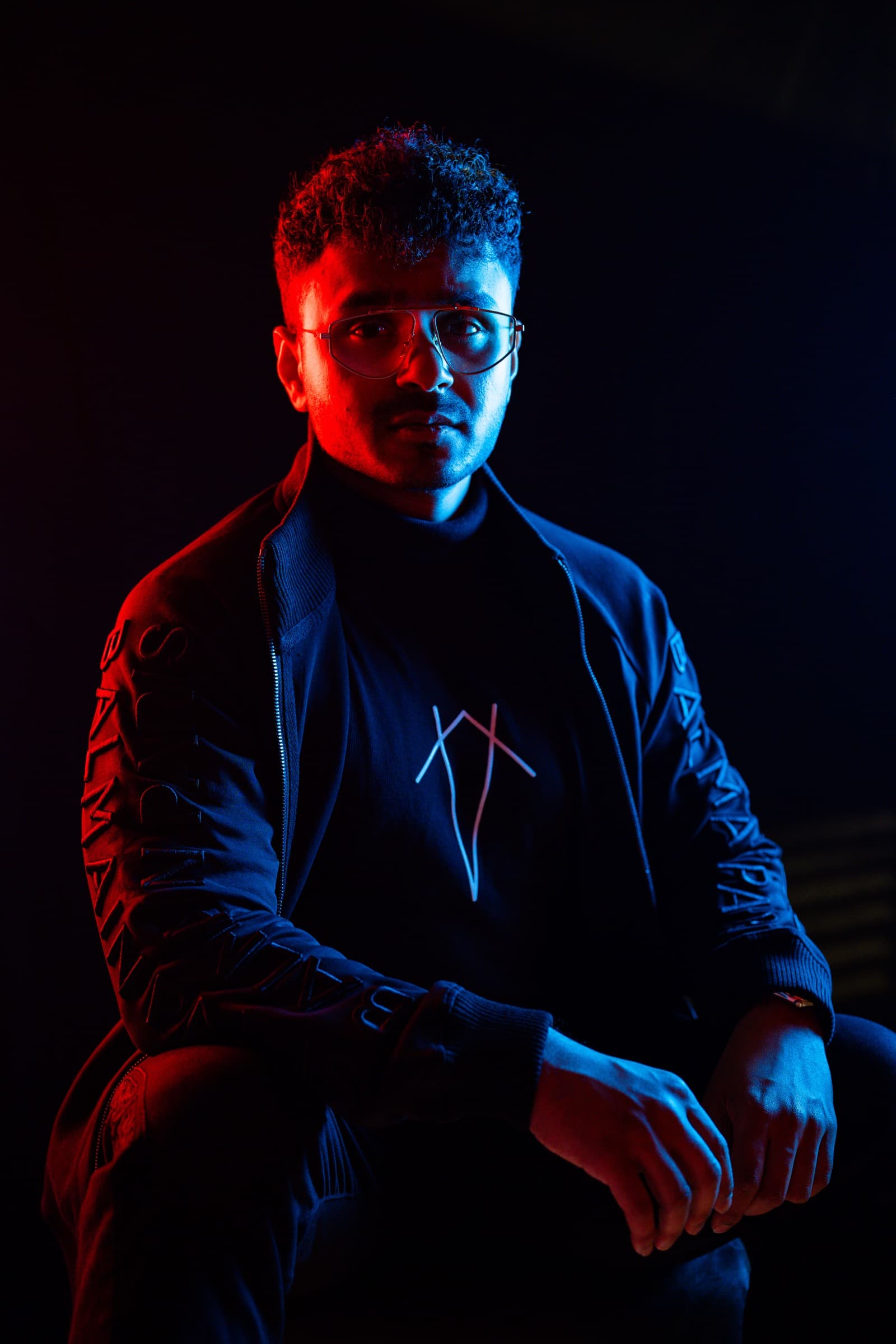 JAXXD close-up portrait